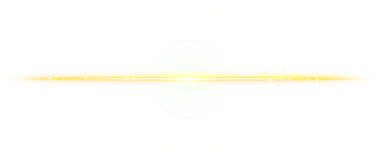 lens flare golden light dust particle magic style